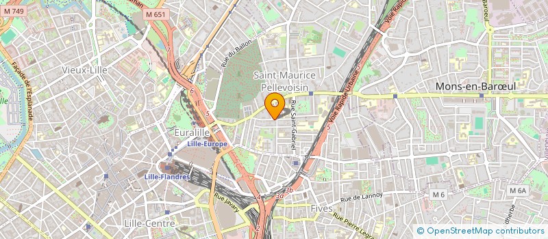 localisation de l'entreprise MONSIEUR ALEXANDRE PEAN à LILLE