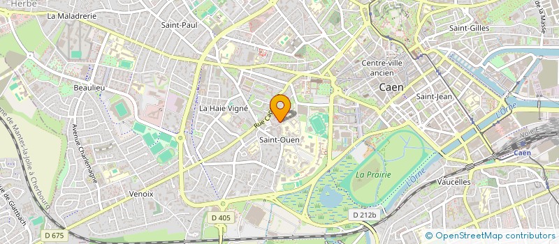 localisation de l'entreprise MONSIEUR ALEXANDRE PELE à CAEN