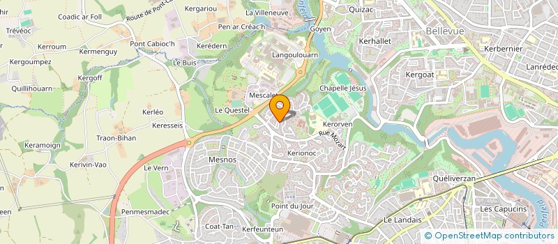 localisation de l'entreprise MONSIEUR ALEXANDRE PELLE à BREST