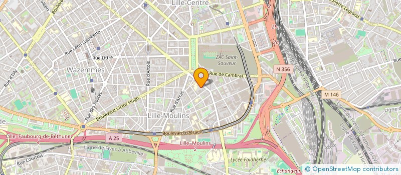 localisation de l'entreprise MONSIEUR ALEXANDRE PELLETIER à LILLE