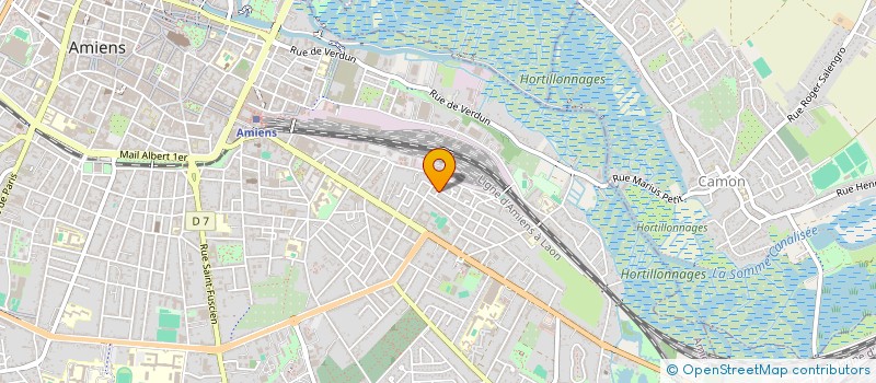localisation de l'entreprise MONSIEUR ALEXANDRE PELLETIER  AMIENS