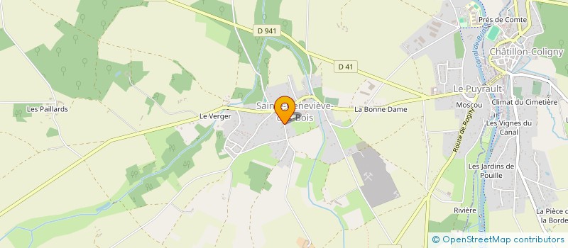localisation de l'entreprise MONSIEUR ALEXANDRE PERARD à SAINTE-GENEVIEVE-DES-BOIS