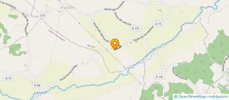 localisation de l'entreprise MONSIEUR ALEXANDRE PERE  FRANCON