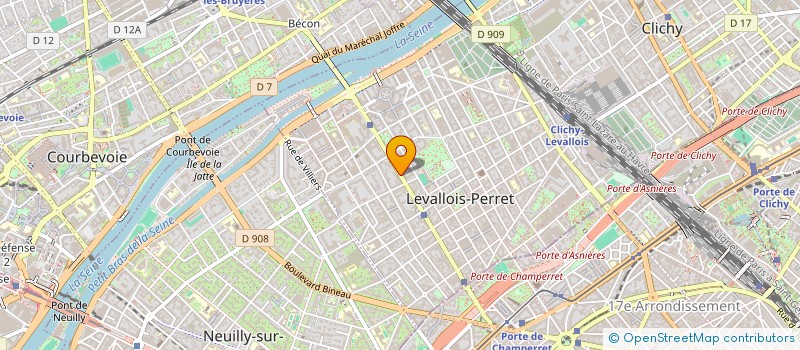 localisation de l'entreprise MONSIEUR ALEXANDRE PEREIRA à LEVALLOIS-PERRET