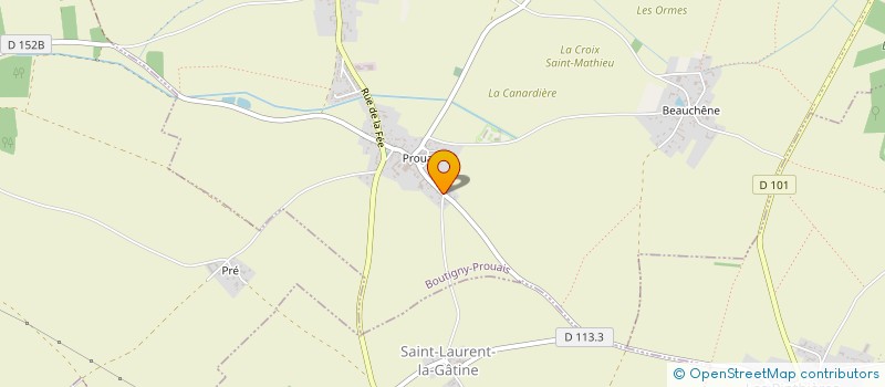 localisation de l'entreprise MONSIEUR ALEXANDRE PEREIRA à BOUTIGNY-PROUAIS