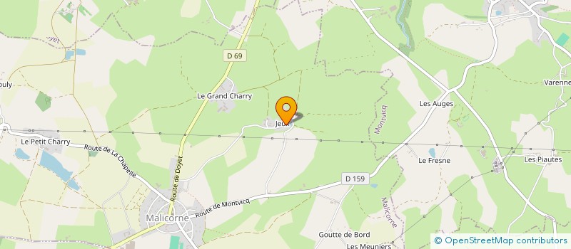 localisation de l'entreprise MONSIEUR ALEXANDRE PEREIRA  MALICORNE