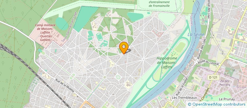 localisation de l'entreprise MONSIEUR ALEXANDRE PERES  MAISONS-LAFFITTE