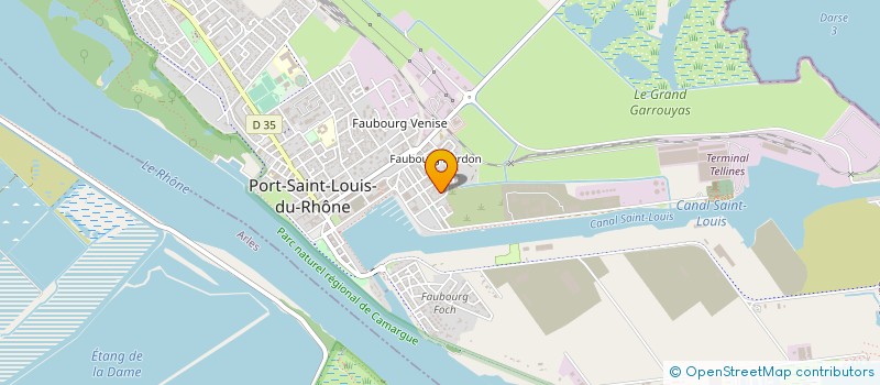 localisation de l'entreprise MONSIEUR ALEXANDRE PEREZ à PORT-SAINT-LOUIS-DU-RHONE