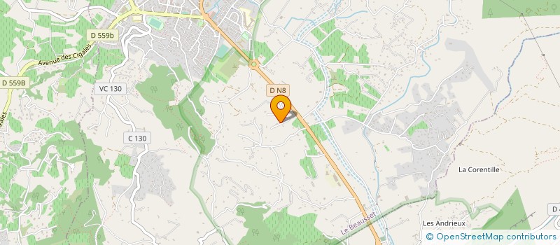 localisation de l'entreprise MONSIEUR ALEXANDRE PERI  LE BEAUSSET