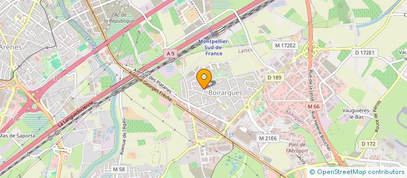 localisation de l'entreprise MONSIEUR ALEXANDRE PERIER à LATTES