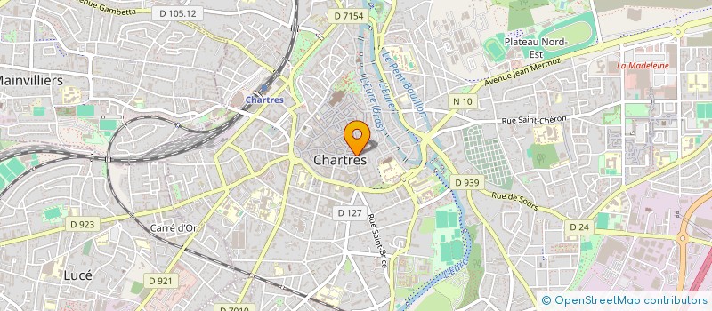 localisation de l'entreprise MONSIEUR ALEXANDRE PERIGOIS à CHARTRES