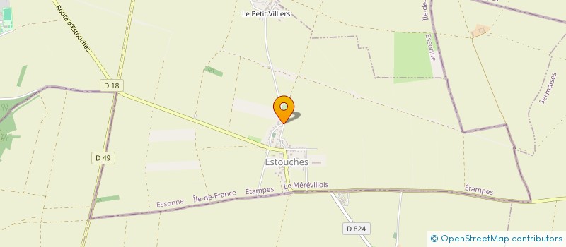 localisation de l'entreprise MONSIEUR ALEXANDRE PERINELLE  CHAMPCUEIL