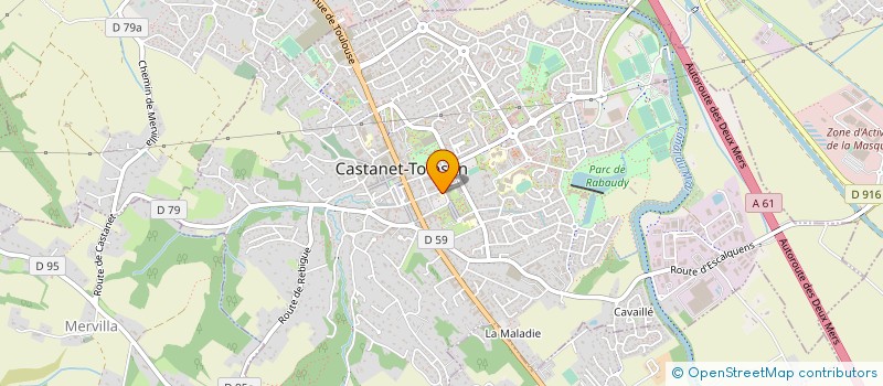 localisation de l'entreprise MONSIEUR ALEXANDRE PERNOT  CASTANET-TOLOSAN