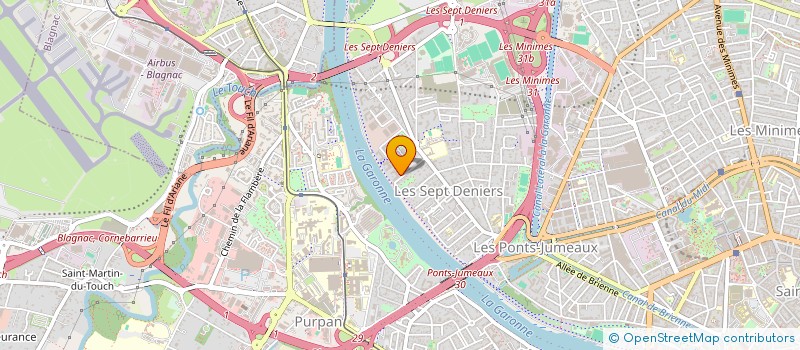 localisation de l'entreprise MONSIEUR ALEXANDRE PERREAU à TOULOUSE