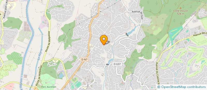 localisation de l'entreprise MONSIEUR ALEXANDRE PERRY à FREJUS