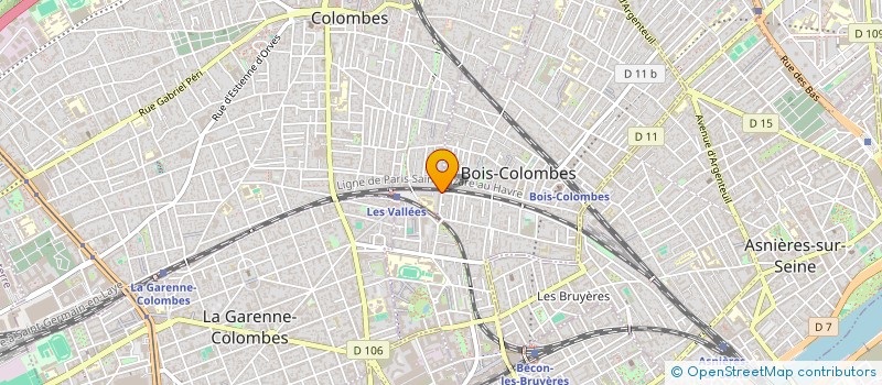 localisation de l'entreprise MONSIEUR ALEXANDRE PERTHUISON à BOIS-COLOMBES