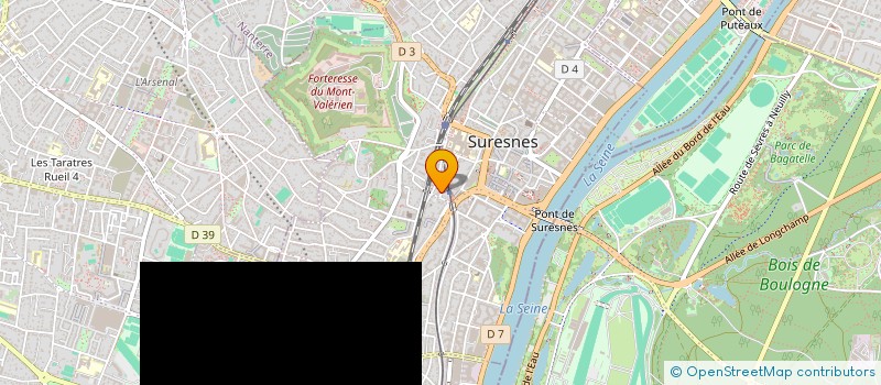 localisation de l'entreprise MONSIEUR ALEXANDRE PETER à SURESNES