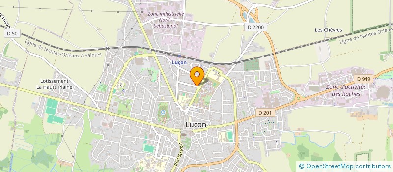 localisation de l'entreprise MONSIEUR ALEXANDRE PETIT  LUCON