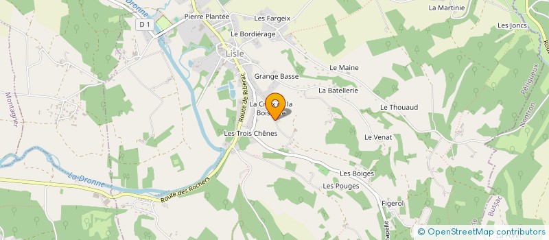 localisation de l'entreprise MONSIEUR ALEXANDRE PETIT  LISLE