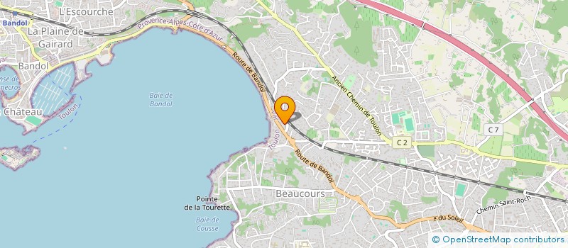 localisation de l'entreprise MONSIEUR ALEXANDRE PETIT  SANARY-SUR-MER