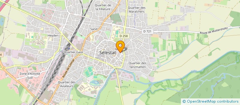 localisation de l'entreprise MONSIEUR ALEXANDRE PETROVIC  SELESTAT