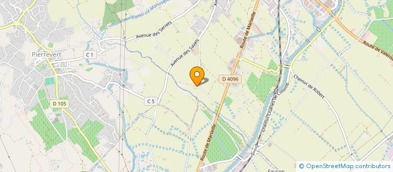 localisation de l'entreprise MONSIEUR ALEXANDRE PETTINAROLI à MANOSQUE