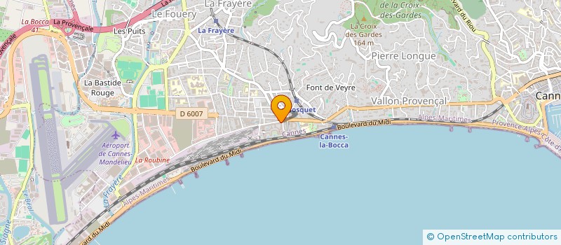 localisation de l'entreprise MONSIEUR ALEXANDRE PHANKUCHEN à CANNES