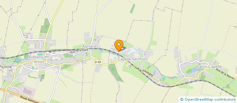 localisation de l'entreprise MONSIEUR ALEXANDRE PHILIPPE F LETE  CAPELLE-FERMONT