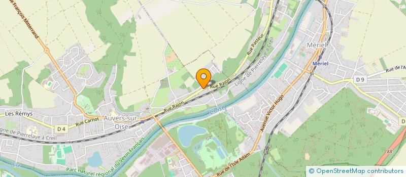 localisation de l'entreprise MONSIEUR ALEXANDRE PICHON  AUVERS-SUR-OISE