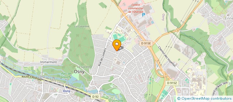 localisation de l'entreprise MONSIEUR ALEXANDRE PICQUENOT  OSNY