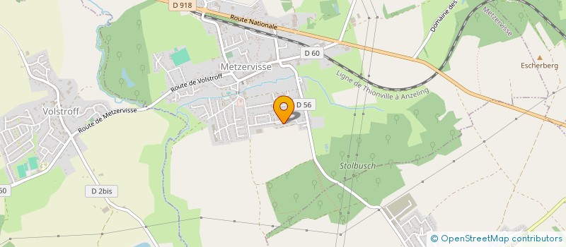 localisation de l'entreprise MONSIEUR ALEXANDRE PIERRE à METZERVISSE