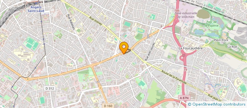 localisation de l'entreprise MONSIEUR ALEXANDRE PIERRE à ANGERS
