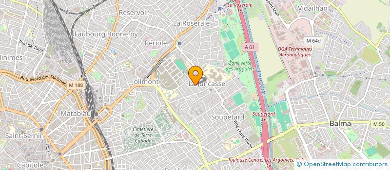 localisation de l'entreprise MONSIEUR ALEXANDRE PIERRE à TOULOUSE
