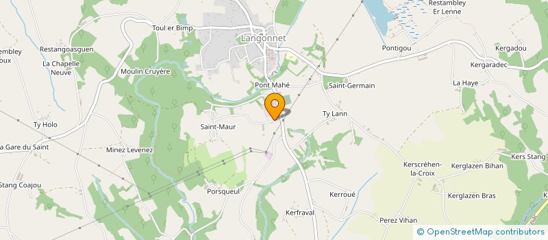 localisation de l'entreprise MONSIEUR ALEXANDRE PIET  LANGONNET