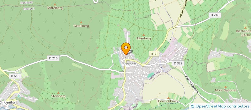 localisation de l'entreprise MONSIEUR ALEXANDRE PIETERS  BRSCH