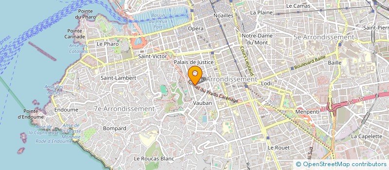 localisation de l'entreprise MONSIEUR ALEXANDRE PIETRI  MARSEILLE