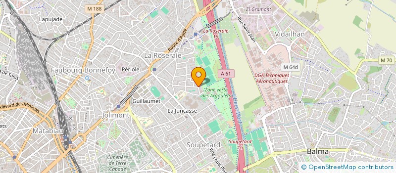 localisation de l'entreprise MONSIEUR ALEXANDRE PIGEON à TOULOUSE