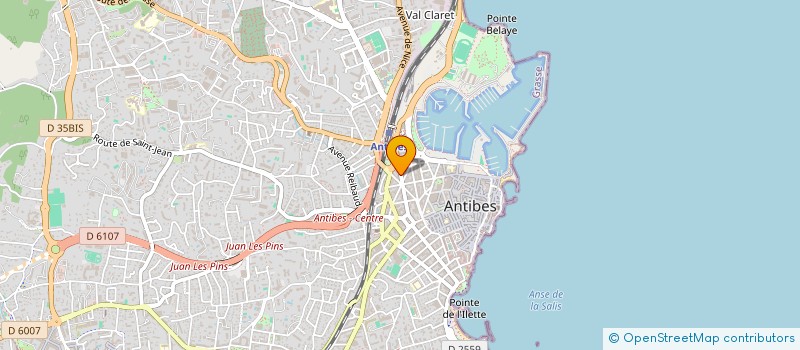 localisation de l'entreprise MONSIEUR ALEXANDRE PIGNON à ANTIBES