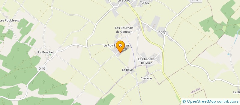 localisation de l'entreprise MONSIEUR ALEXANDRE PILARSKI  LA ROCHE-RIGAULT