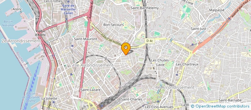 localisation de l'entreprise MONSIEUR ALEXANDRE PINCOVICI à MARSEILLE
