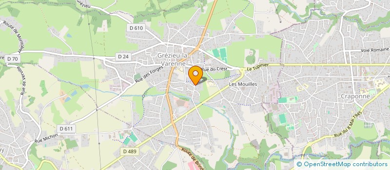 localisation de l'entreprise MONSIEUR ALEXANDRE PINTO MIGUEIS à GREZIEU-LA-VARENNE