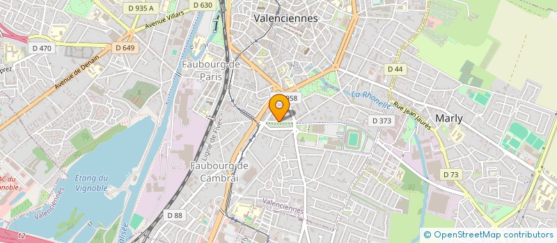 localisation de l'entreprise MONSIEUR ALEXANDRE PIRON à VALENCIENNES
