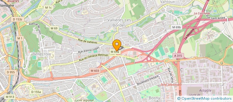 localisation de l'entreprise MONSIEUR ALEXANDRE PIRONTI  METZ