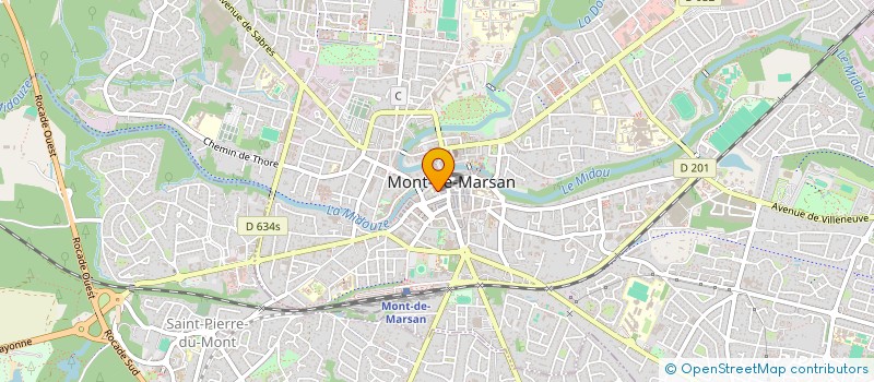 localisation de l'entreprise MONSIEUR ALEXANDRE PISSOT  MONT-DE-MARSAN