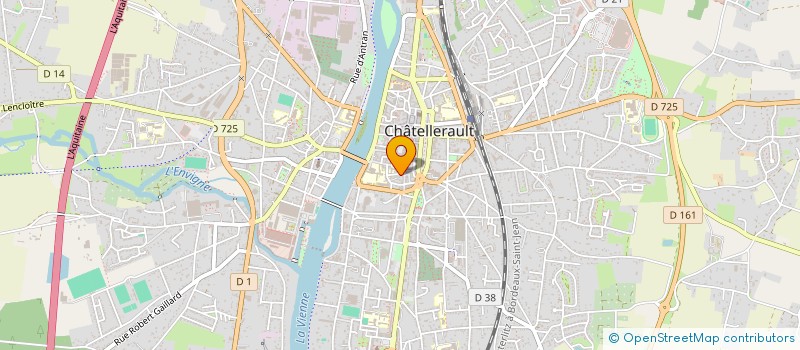 localisation de l'entreprise MONSIEUR ALEXANDRE PLANCHARD  CHATELLERAULT