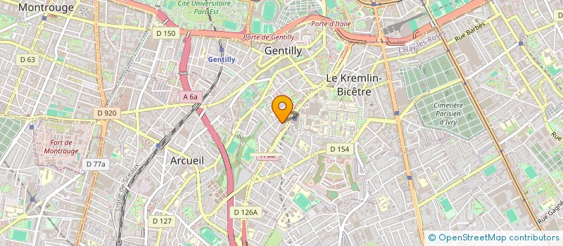 localisation de l'entreprise MONSIEUR ALEXANDRE PLANTEC  GENTILLY