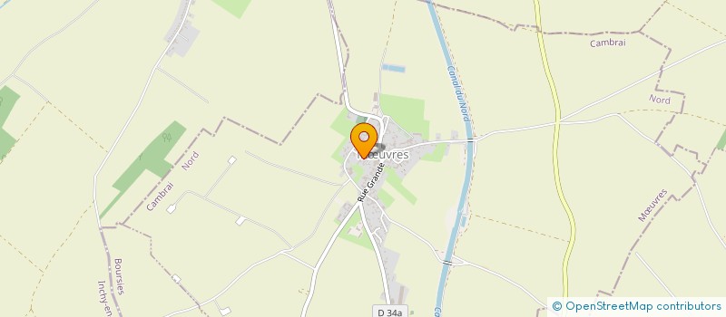 localisation de l'entreprise MONSIEUR ALEXANDRE PLATAUX  MUVRES