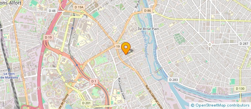 localisation de l'entreprise MONSIEUR ALEXANDRE PLATEAUX  CRETEIL