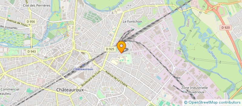 localisation de l'entreprise MONSIEUR ALEXANDRE PLAULT à CHATEAUROUX