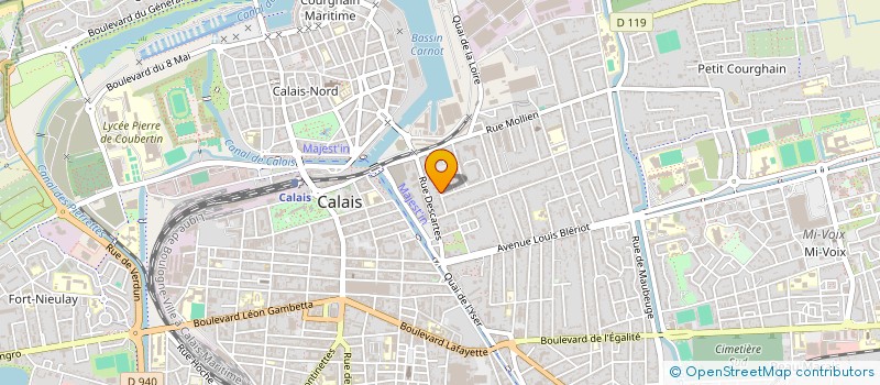 localisation de l'entreprise MONSIEUR ALEXANDRE PLEUVRET  CALAIS